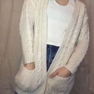 Cashmere styled cardigan